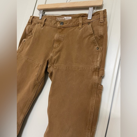 Carhartt Women's Rugged Flex Twill Double-Front Work Pants Size 12 - Picture 7 of 14